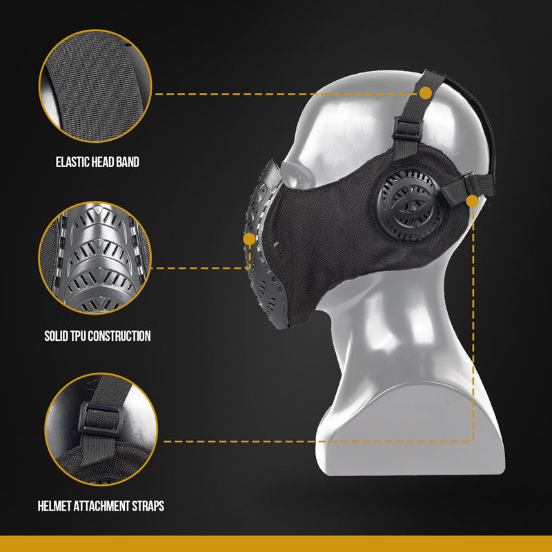 OneTigris Airsoft Mask | T'Farge Comfort Half Face Mask