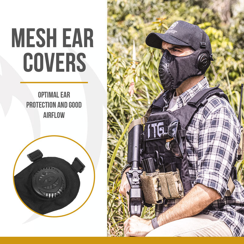 T'Farge® Comfort Air Soft-Shell Mask丨With Earmuffs & Exclusive Authorization