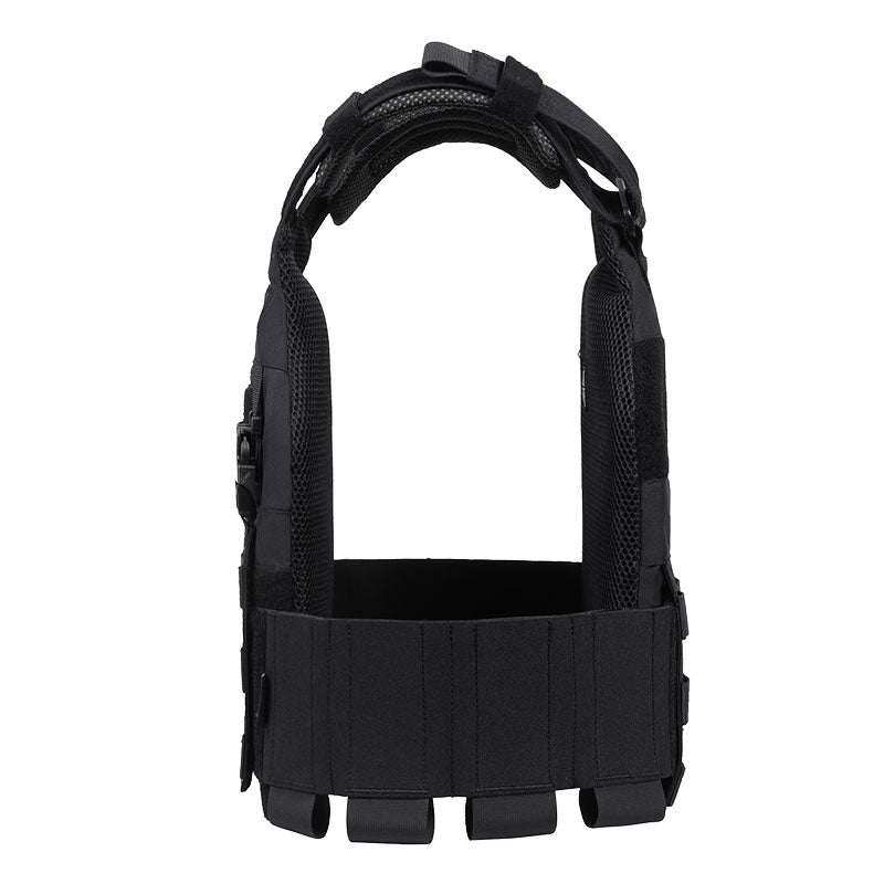 Low Profile Tactical MOLLE Vest 丨Velcro Waist Band & Side Stretch Pockets