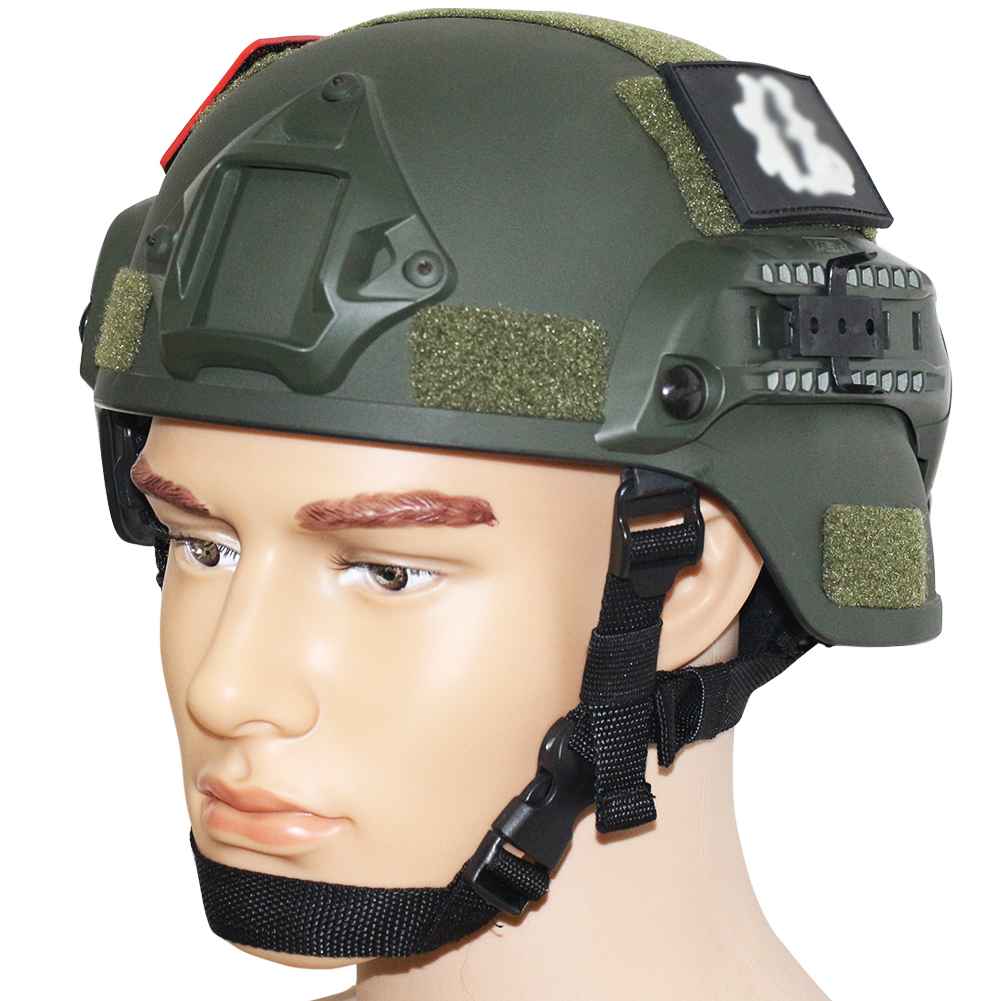 Tactical Helmet 05 丨Guide Rail System & Velcro panel