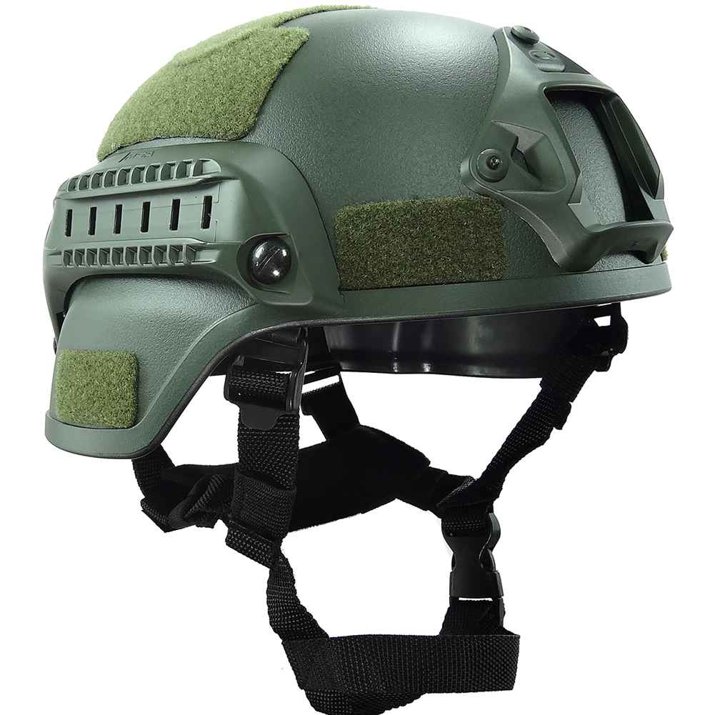Tactical Helmet 05 丨Guide Rail System & Velcro panel