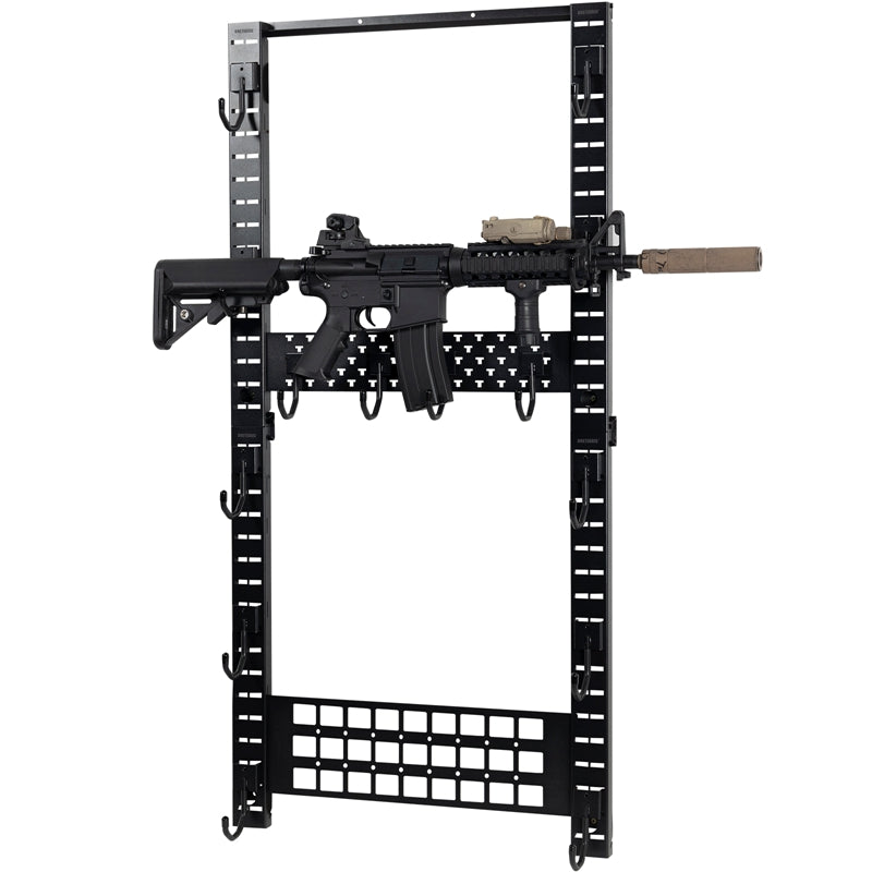 Wall Mount Rack 13 丨Shelf & Mag Hanger Added